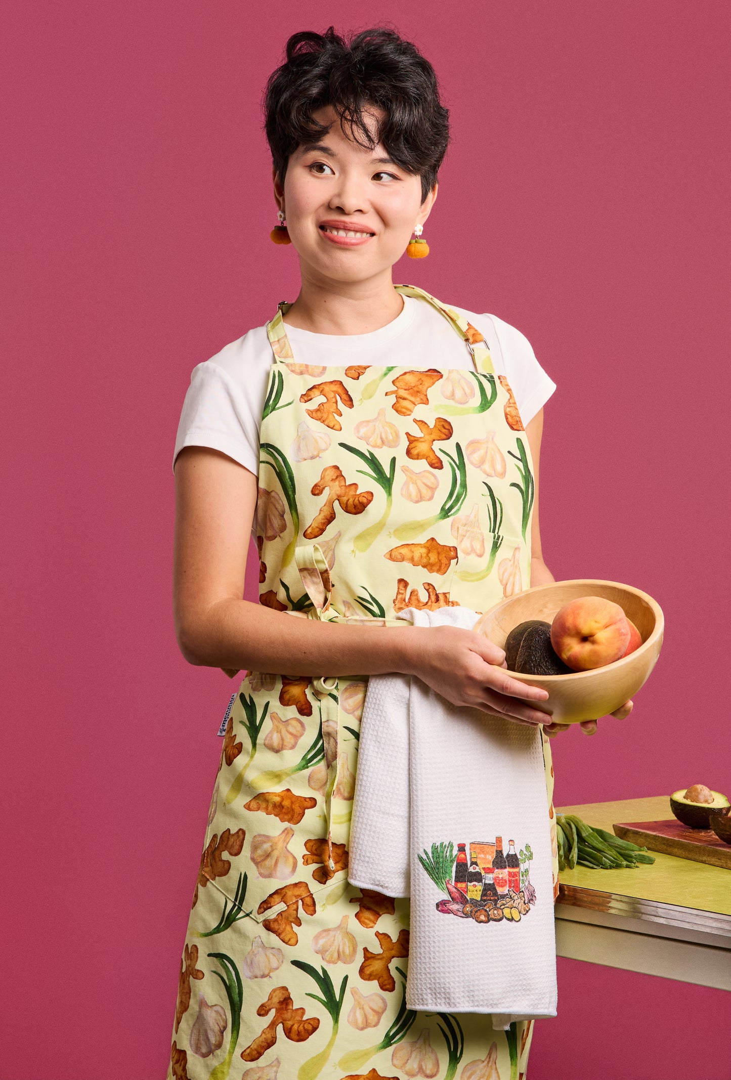 Ginger Garlic Scallion Apron