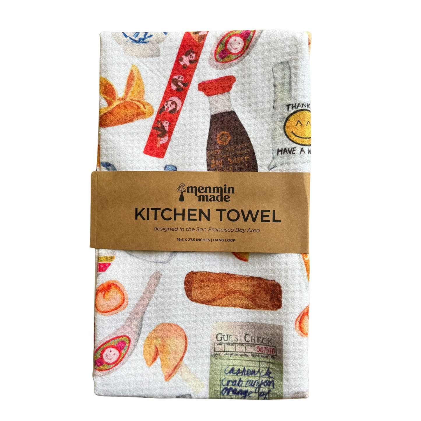 Chinese Takeout Restaurant Microfiber Kitchen Towel