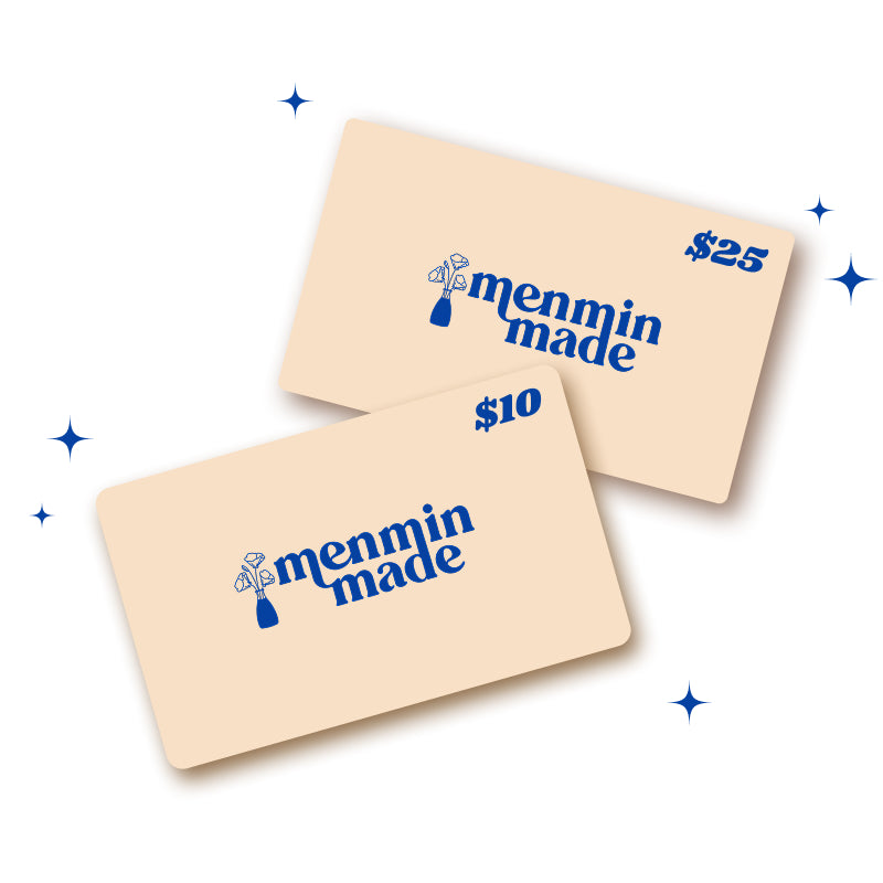 Menmin Made Gift Card