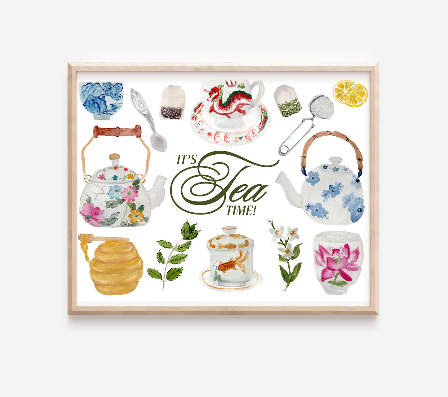 It's Tea Time Print