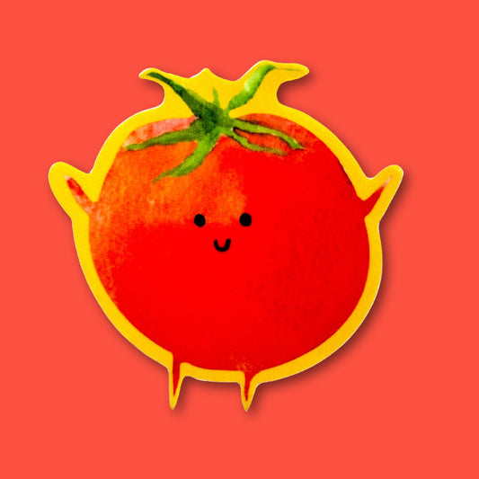 Happy Tomato Sticker