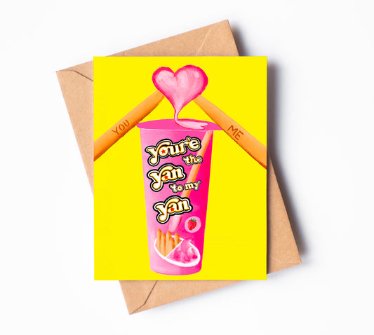 You're the Yan to my Yan Card