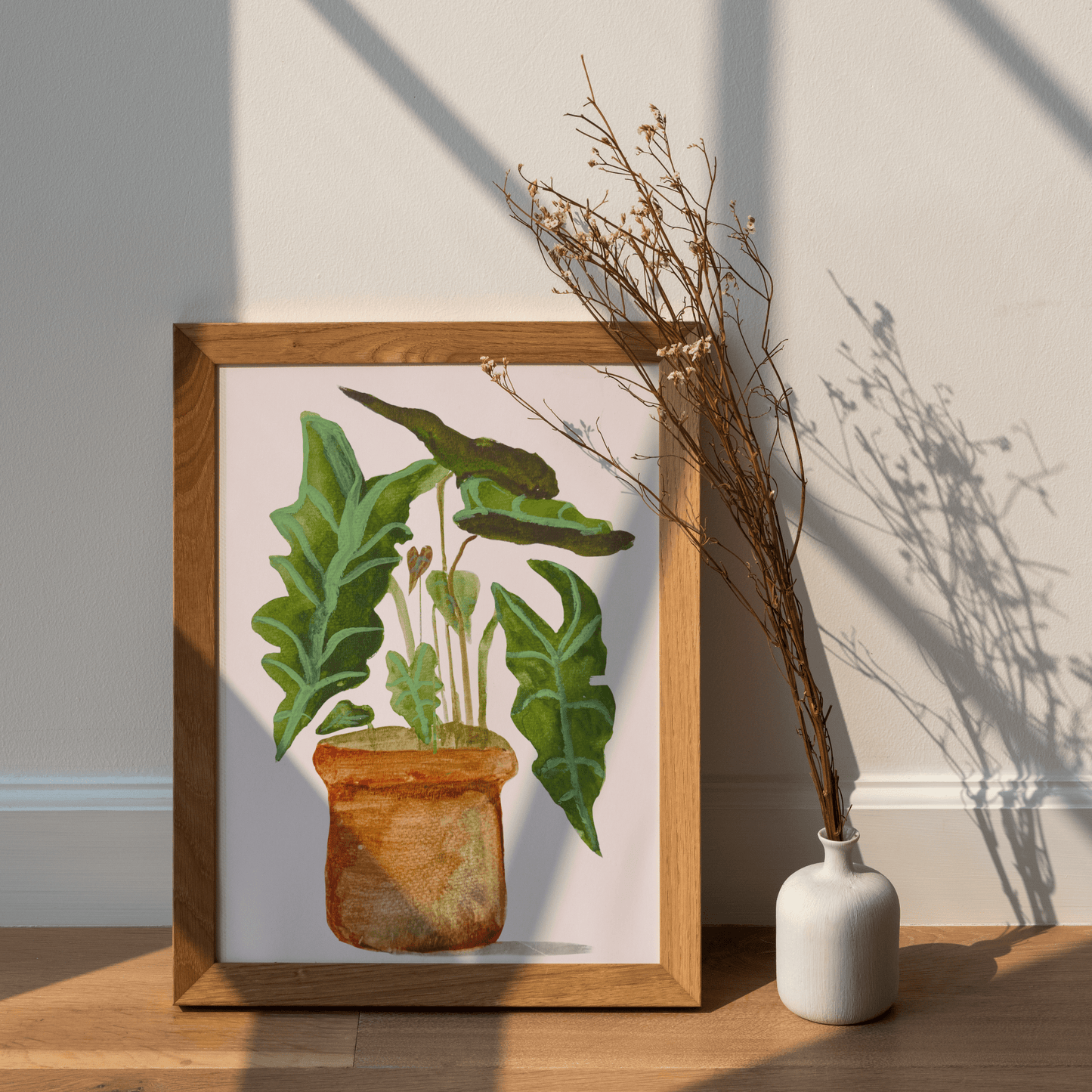 Alocasia Plant Wall Art