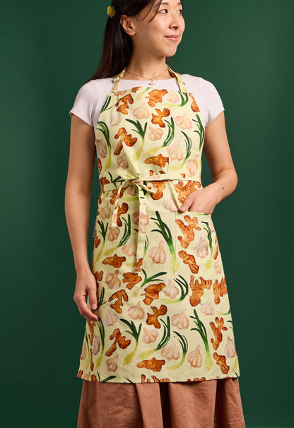 Ginger Garlic Scallion Apron