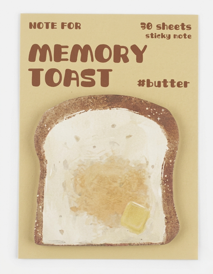 Butter Toast Sticky Notes
