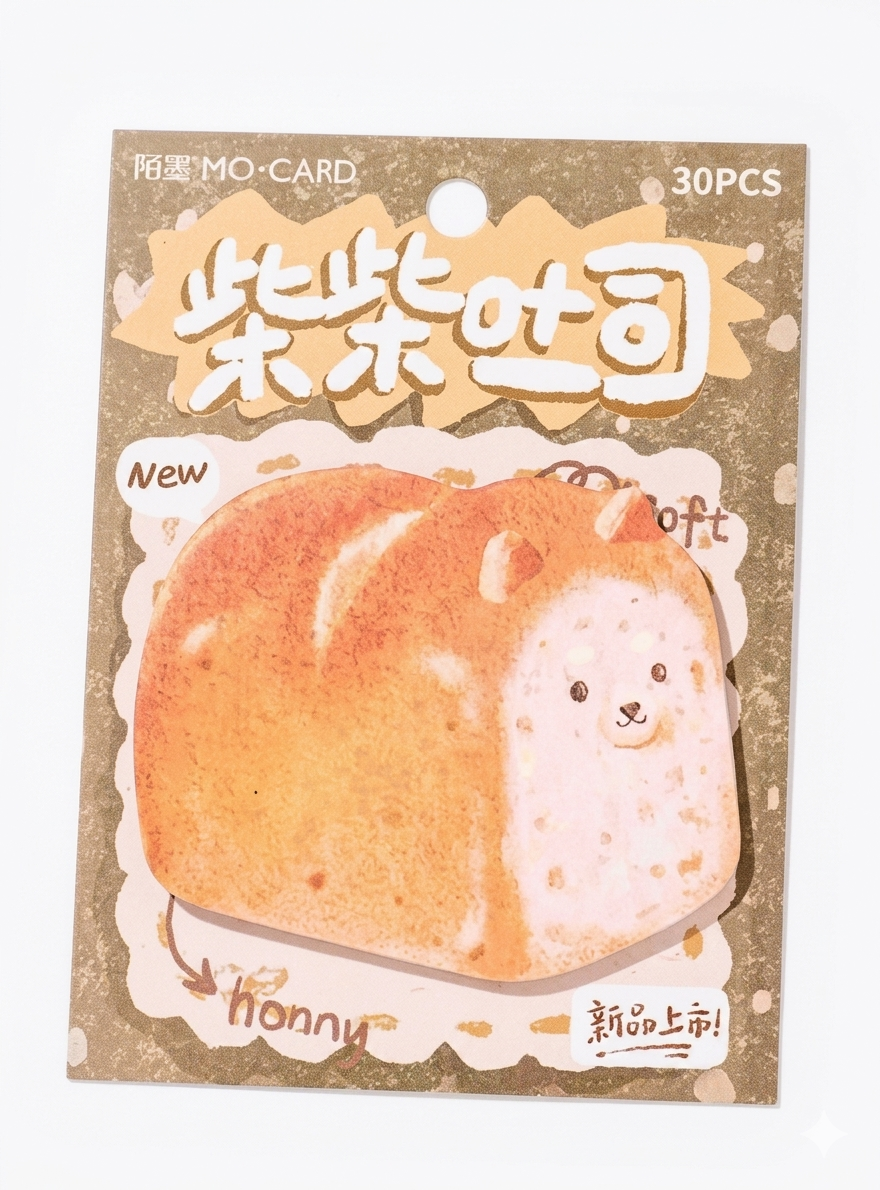 Shiba Loaf Sticky Notes