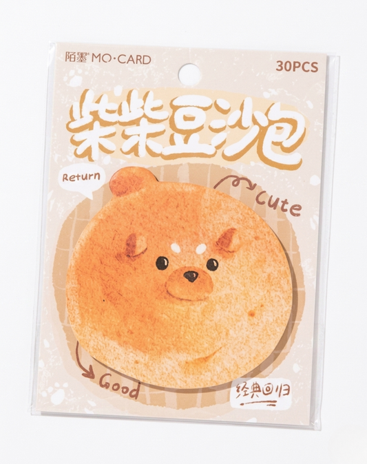 Shiba Bun Sticky Notes