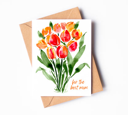 For The Best Mom Card