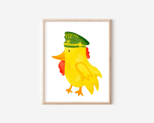 General Tso's Chicken Print