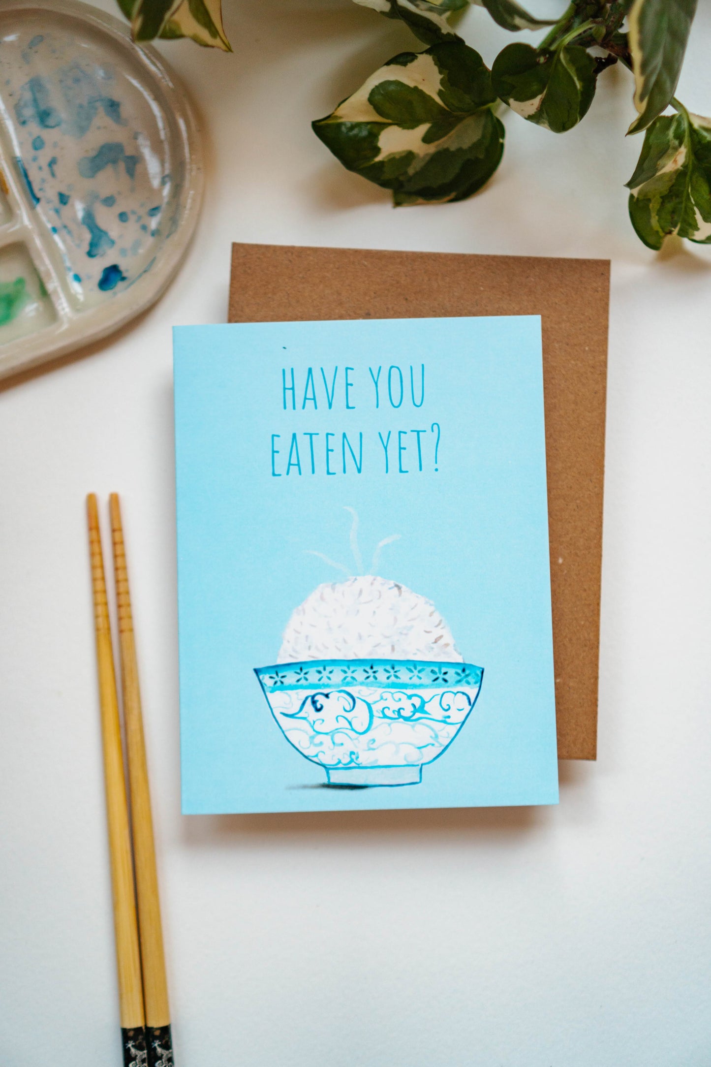 "Have You Eaten Yet" Greeting Card