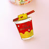 Instant Noods enamel pin