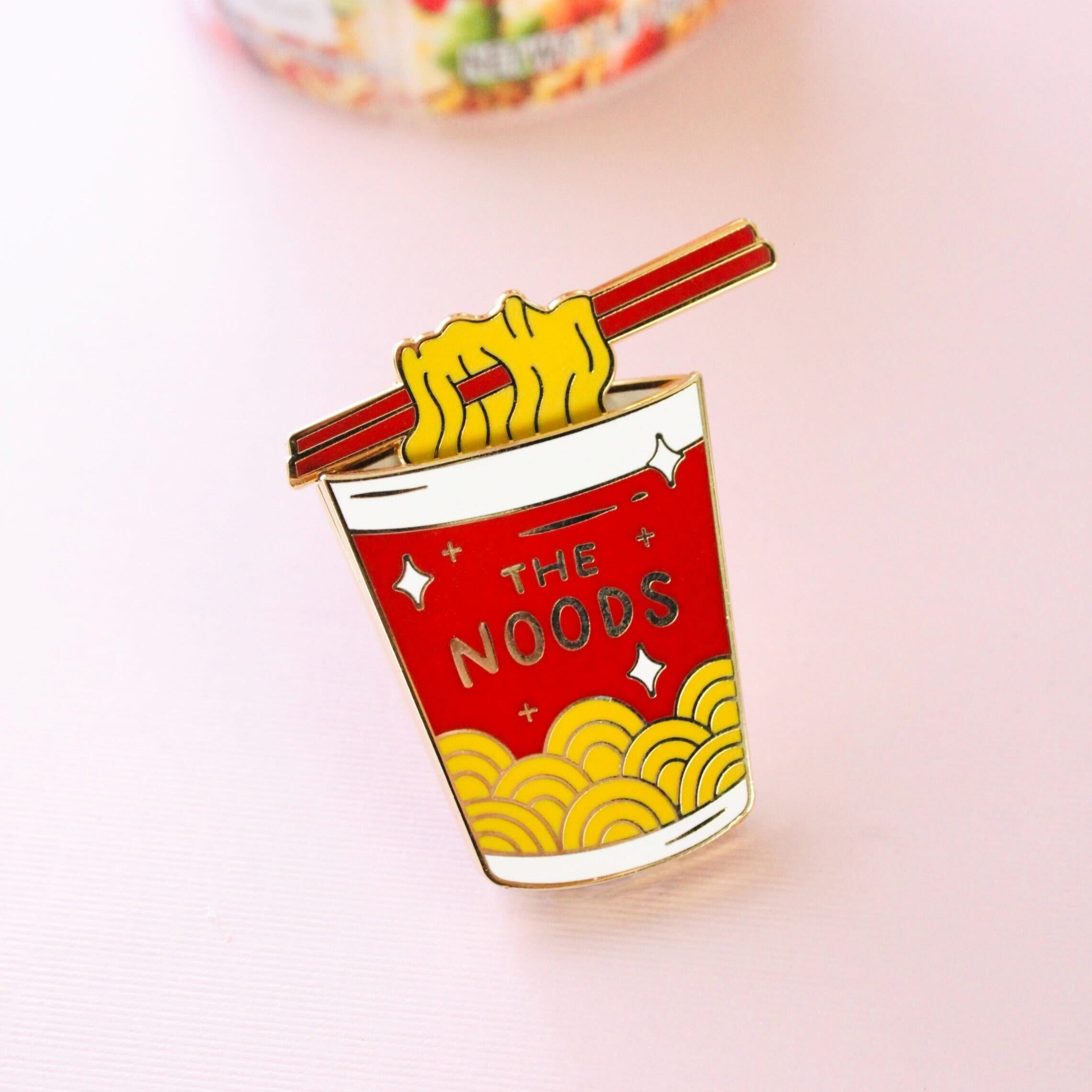 Instant Noods enamel pin