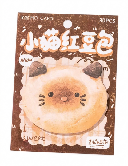 Kitty Bun Sticky Notes