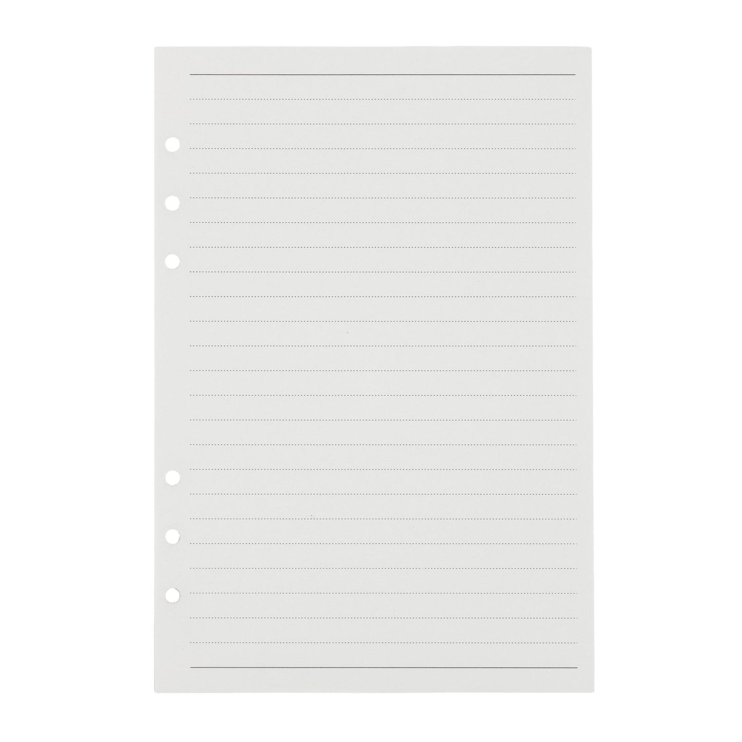 A5 Loose Leaf Refill Paper — Lined (45 Sheets)