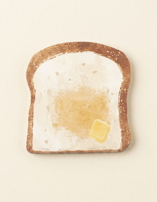 Butter Toast Sticky Notes