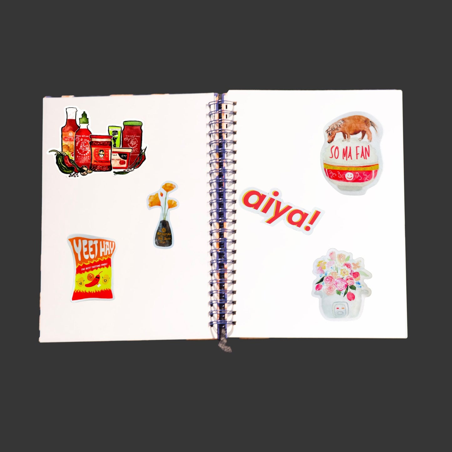 Potsticker Reusable Sticker Book