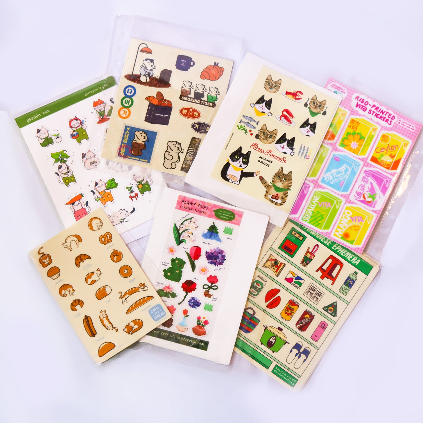 Sticker Sheet Sleeve Inserts (10-Pack)
