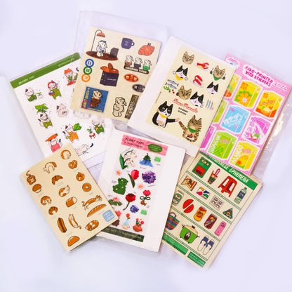 Sticker Sheet Sleeve Inserts (10-Pack)