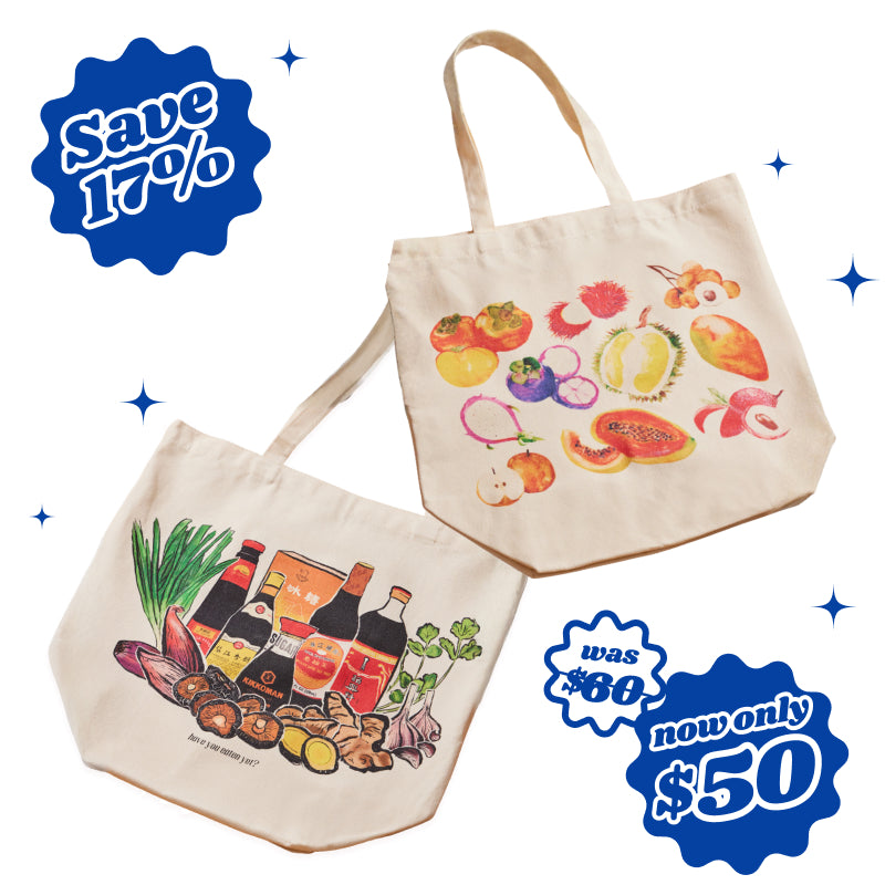 Buy 1 Tote, Gift 1 To A Friend: 2 Totes for $50