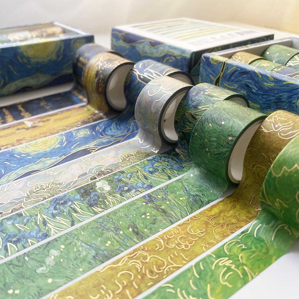 Van Gogh Starry Night Washi Tape Set