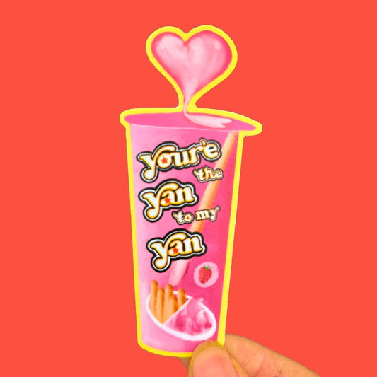 You're the Yan to my Yan Sticker