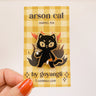 Arson Cat Enamel Pin