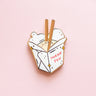 To-Go Box enamel pin