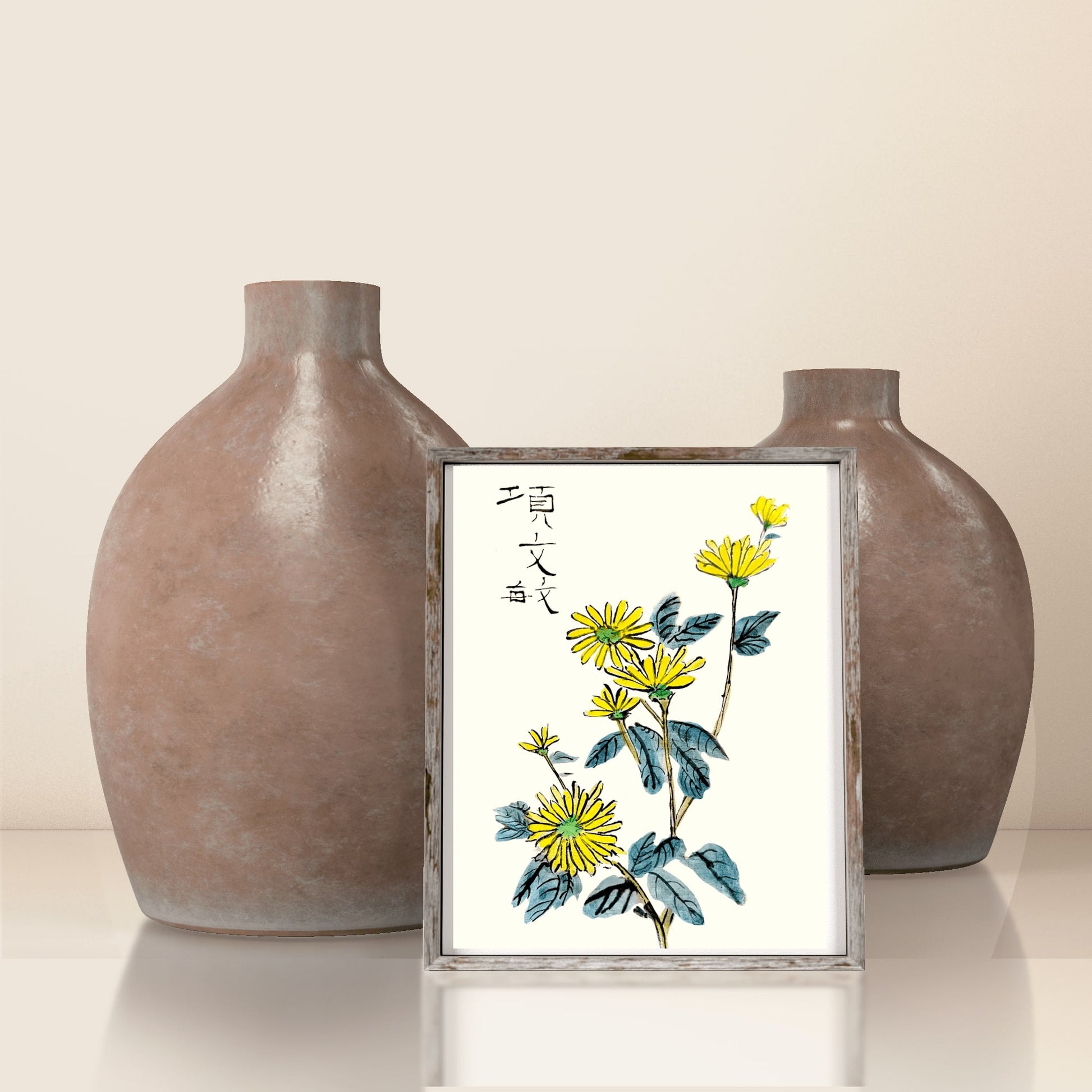 Chrysanthemum Chinese Paint