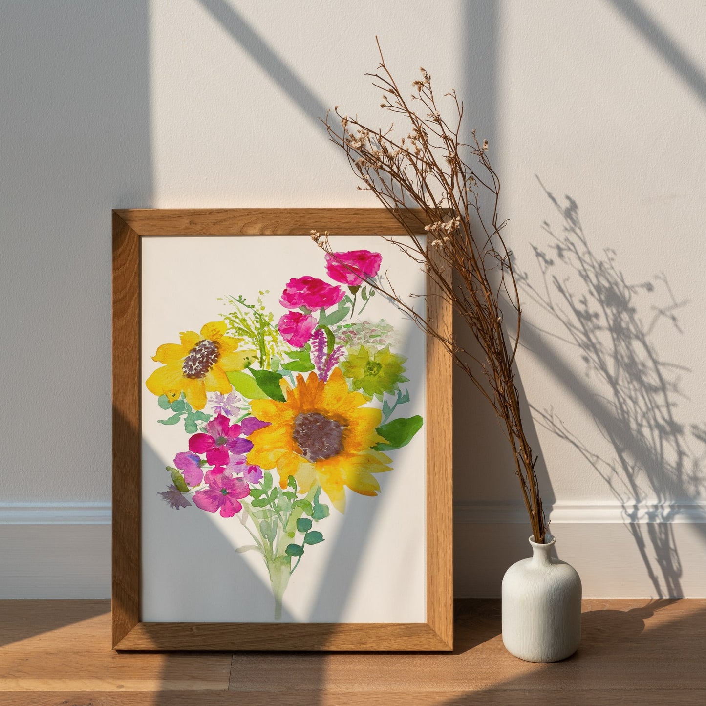 Floral Watercolor Paintings for Sale