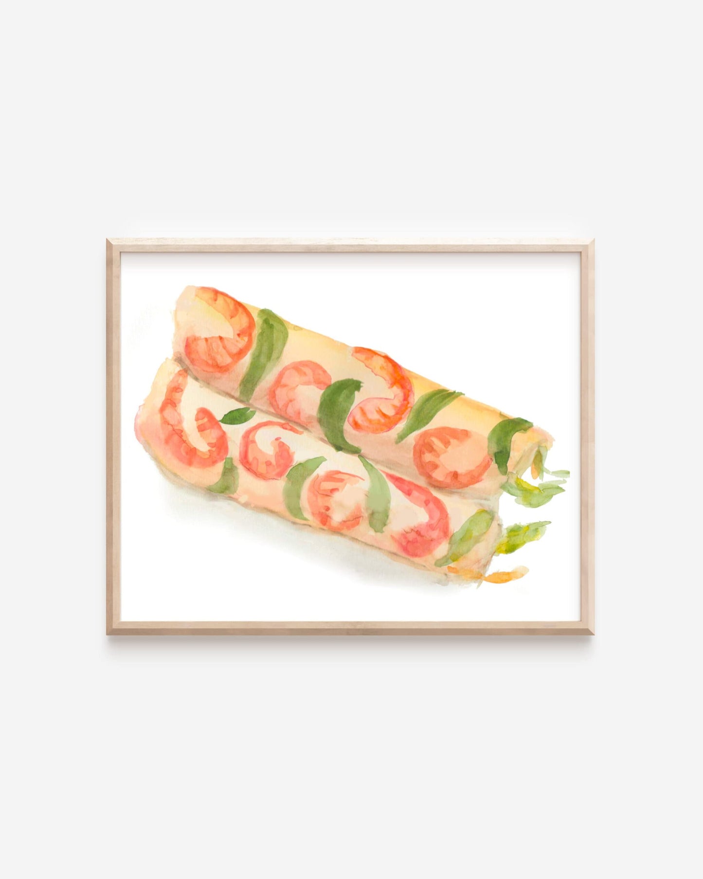 Spring Roll Vietnamese Food Art